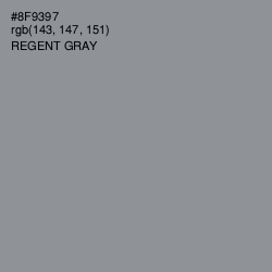 #8F9397 - Regent Gray Color Image